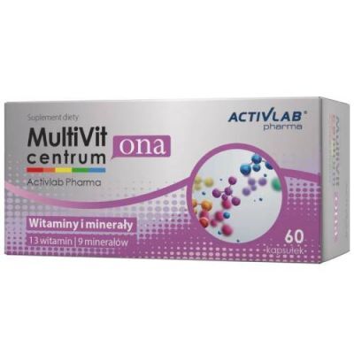 ActivLab Pharma MultiVit Centrum Ona, 60 kaps.
