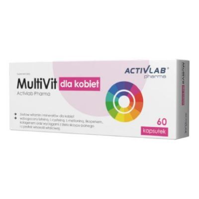 Activlab Pharma MultiVit dla kobiet, 60 kaps.