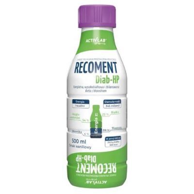 ActivLab Pharma Recoment Diab HP smak waniliowy, 500 ml