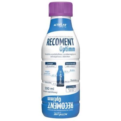 ActivLab Pharma Recoment Optimm smak wanilowy, 500 ml