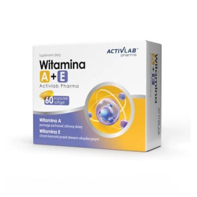 ACTIVLAB Pharma Witamina A+E, 60kaps.