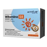 ActivLab Pharma Witamina D3 2000 j.m., 60 kaps.