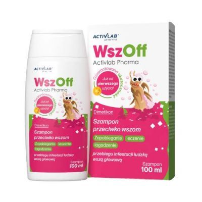 ACTIVLAB PHARMA WszOff Szampon przeciwko wszom, 100ml