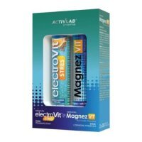 ACTIVLAB PHARMA Zestaw ElectroVit Stres pomarańczowy, 20tabl. mus. + MagnezVIT czerwona porzeczka, 20tabl. mus. KRÓTKA DATA 02.08.2026