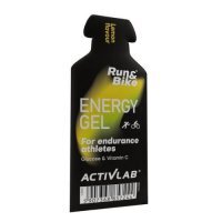 ACTIVLAB Run&amp;Bike Energy Gel Lemon, 40g  KRÓTKA DATA 17.01.2024