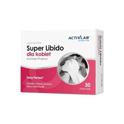Activlab Super Libido dla kobiet, 30 kaps.