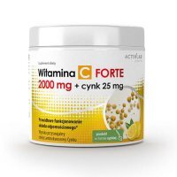 ACTIVLAB Witamina C 2000 mg + Cynk 25 mg FORTE, 500 g