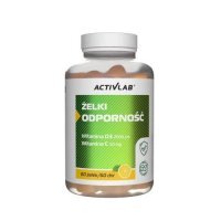 Activlab Żelki odporność o smaku cytrynowym, 60 szt.