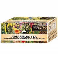 ADIARIFLOS TEA 38 Herbatka przeciwbiegunkowa 20 saszetek po 2 g HERBA-FLOS