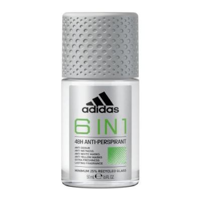 ADIDAS 6 in1 Antyperspirant w kulce, 50ml