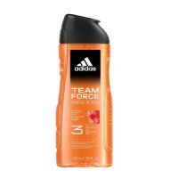 ADIDAS Team Force Żel do mycia 3w1 dla mężczyzn, 400ml