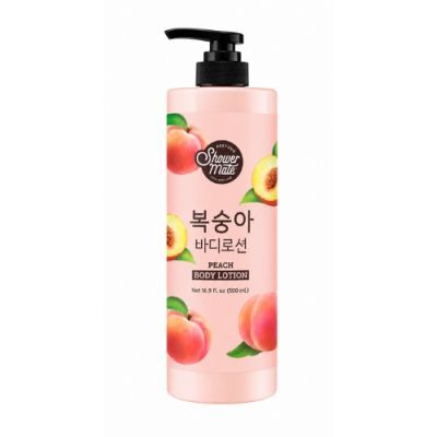 Aekyung Showermate Peach Balsam do ciała o zapachu brzoskwini, 500 ml