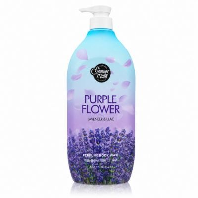 Aekyung Showermate Purple Flower Perfumowany żel pod prysznic, 1,2 l