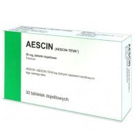 Aescin 0,02 g - 30 tabletek DELFARMA