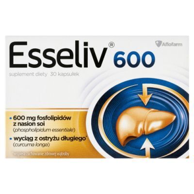 AFLOFARM Esseliv 600, 30 kaps.