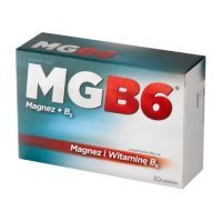 AFLOFARM MGB6 Magnez Witamina B6, 30 tabletek