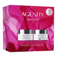 Agenity Hydra-Ox 1 Zestaw prezentowy: Antyoksydacyjny krem nawilżający na dzień SPF 20, 50 ml + Odbudowujący krem nawilżający na noc, 50 ml
