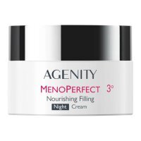 Agenity MenoPerfect 3° Odżywczy krem wypełniający na noc, 50 ml