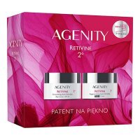 Agenity Retivine 2 Zestaw prezentowy: Wygładzający krem przeciwzmarszczkowy na dzień SPF 20, 50 ml + Regenerujący krem przeciwzmarszczkowy na noc, 50 ml