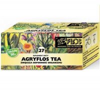 AGRYFLOS TEA 27 Herbatka ziołowa 25 saszetek po 2 g HERBA-FLOS odporność organizmu