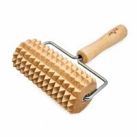 Akito Duży drewniany masażer z rączką roller antycellulitowy 1 szt.