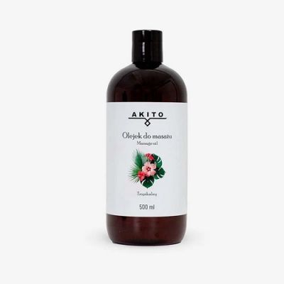 Akito Olejek do masażu tropikalny, 500 ml