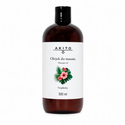 Akito Olejek do masażu tropikalny, 500 ml