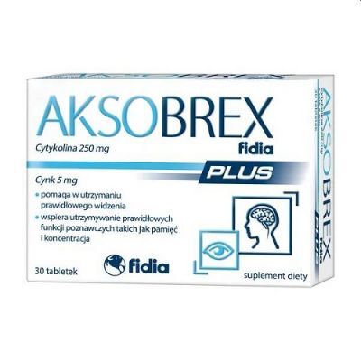 AKSOBREX FIDIA PLUS 30 tabletek