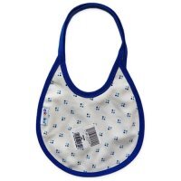 AKUKU A1600 Śliniak wiązany mini biało-granatowy, 1 szt.