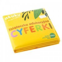 AKUKU Książeczka edukacyjna Cyferki A0474, 1szt. 0m+