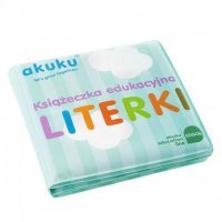 AKUKU Książeczka edukacyjna Literki A0475, 1szt. 0 m+