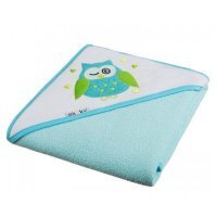 AKUKU Okrycie kąpielowe 100% bawełniane 80x80cm Turkusowe A1236