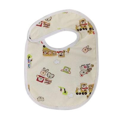 AKUKU Śliniak na rzep średni A1320 Mysz beżowy, 1 szt.