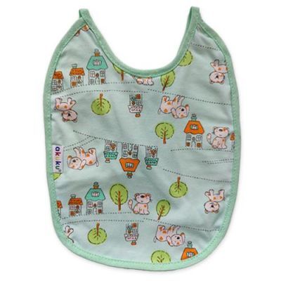 AKUKU Śliniak wiązany średni A1661 miętowy