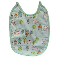 AKUKU Śliniak wiązany średni A1661 miętowy