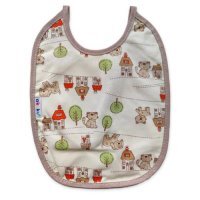 AKUKU Śliniak wiązany średni A1661 żółty