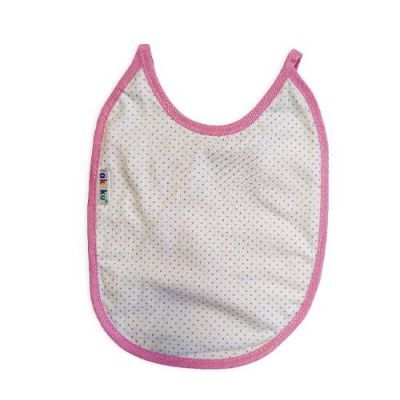 AKUKU Śliniak wiązany średni Kropki A1661