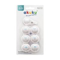 AKUKU Zabezpieczenia do gniazd elektrycznych, 6szt.