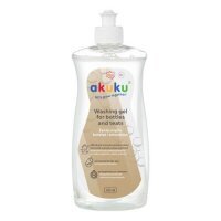 Akuku Żel do mycia butelek i smoczków, 500 ml