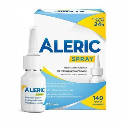 Aleric Spray, 140 dawek (18g) KRÓTKA DATA 31.01.2025