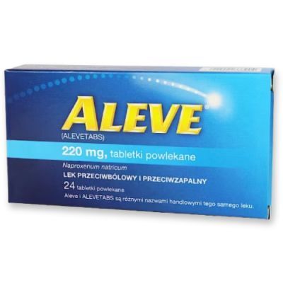 Aleve 0,22g 24 tabl. INPHARM