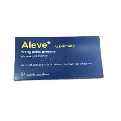 Aleve, 24 tabletki Delfarma