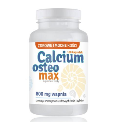 Alg Pharma Calcium Osteo Max wapń, 100 kaps.