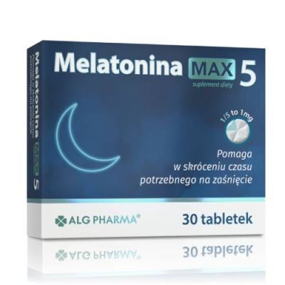 Alg Pharma Melatonina Max 5, 30 tabl.