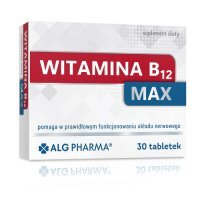 Alg Pharma Witamina B12 Max, 30 tabl.
