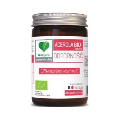 ALINESS Acerola Bio 500mg odporność, 100tab.