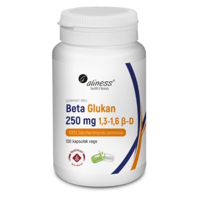 ALINESS Beta Glukan Yestimun® 1,3-1,6 ß-D 250 mg 100 kapsułek