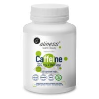 ALINESS Caffeine 200 mg z guaraną 100 kapsułek