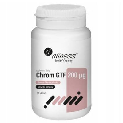 ALINESS Chrom GTF Active Complex 100 tabletek
