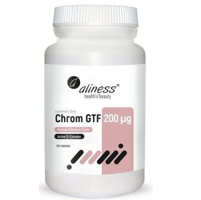 ALINESS Chrom GTF Active Complex 100 tabletek